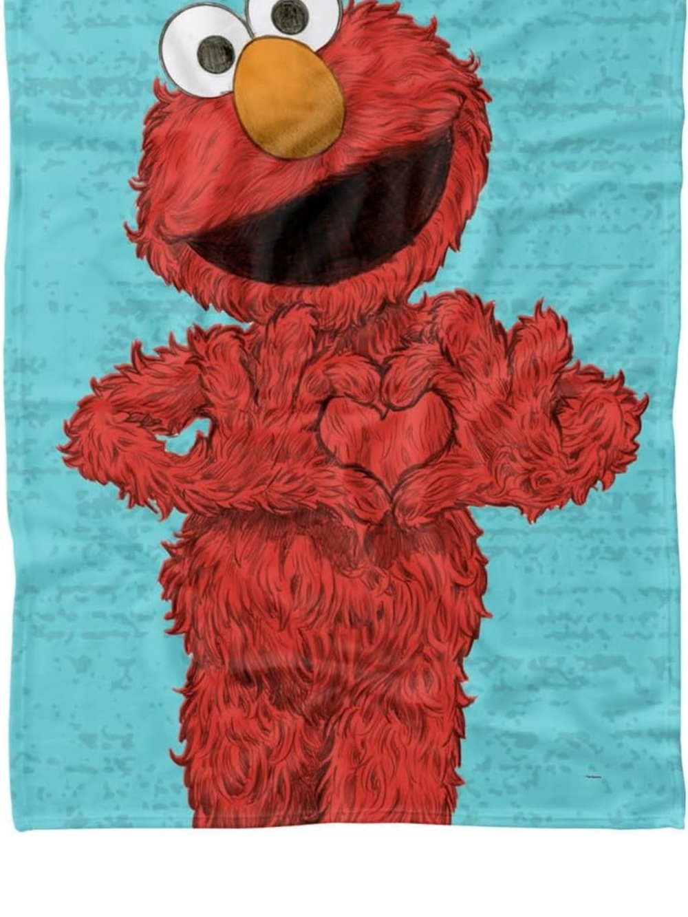 Red Elmo Kids Blanket - Character Sleep
